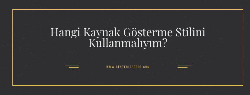 Tez Yazım Kuralları